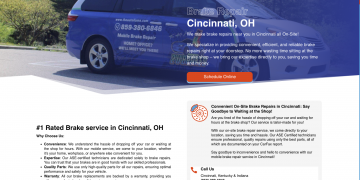 Enhancing Your Drive: Expert Auto and Brake Repair Services in Cincinnati, Ohio